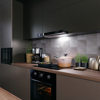 картинка Кухонная вытяжка Lex HOGAN G 600 BLACK 